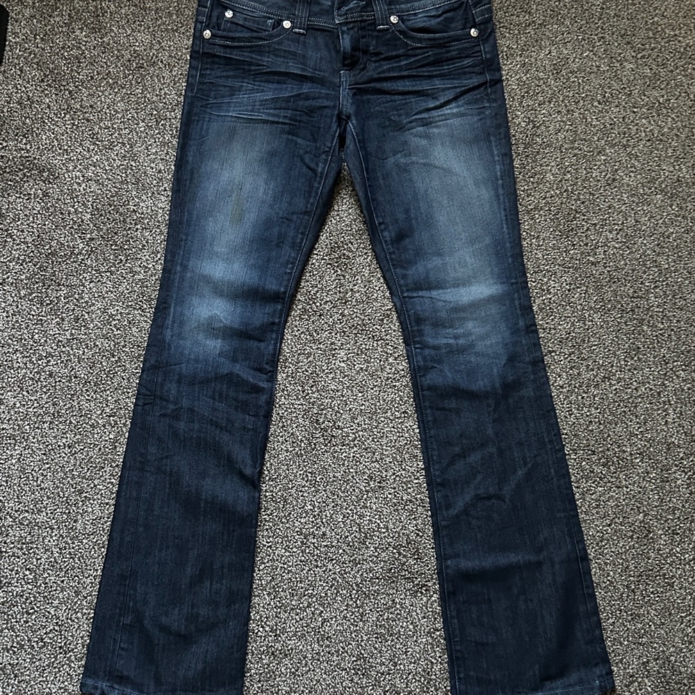 Guess Women's Boot Cut Jeans in Deep Blue